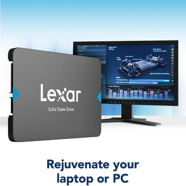 Lexar NS100 2.5” SATA III (6Gb/s) Internal SSD Lexar NS100 2.5” SATA III (6Gb/s) Internal SSD